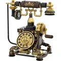 Produktbild: Pantasy 85018 Retro Telefon 766 Teile Klemmbausteine Modell Retro Reihe Bausteine - Gold