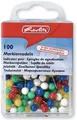 Produktbild: Markiernadeln Kunststoff/Metall, farbig sortiert Herlitz 1420388-XX