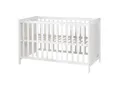 Produktbild: Roba Beistellbett roba Gitterbett / Beistellbett , Weiß , Holz, Holzwerkstoff , Schichtholz , 66x76x121.5 cm , höhenverstellbar , Babymöbel, Babybetten, Beistellbetten