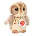 Produktbild: Teddy Hermann 94170 Eule Hellbraun 16 cm, Kuscheltier | Besonders flauschiger Premium-Plüsch, mit viel Liebe zum Detail, ab 18 Monaten, waschbar, Füllung mit recyceltem Polyester