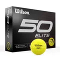 Produktbild: Wilson Staff Fifty Elite 12 Golfbälle Gelb