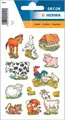 Produktbild: HERMA Aufkleber Bauernhoftiere 5419