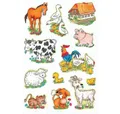Produktbild: HERMA Etiketten Decor-Sticker Bauernhoftiere 5419