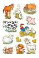 Produktbild: HERMA 5419 10x Sticker DECOR Bauernhoftiere