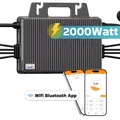 Produktbild: TSUN TSOL-MS2000 2000Watt Mikro-Wechselrichter Inverter Balkonkraftwerk 4 MPPT
