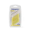 Produktbild: Interprox 0,7 mm Mini Gelb Plus Interproximal Bürste – 6 Stück