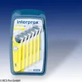 Produktbild: interprox  plus Interdentalbürsten 6er Pack gelb = mini