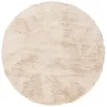 Produktbild: benuta Kunstfellteppich, Beige, Kunststoff, Rund, 80x80 cm, pflegeleicht, Teppiche & Böden, Teppiche, Fellteppiche
