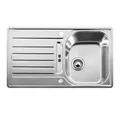 Produktbild: Blanco Edelstahlspüle LANTOS 45 S-IF Edelstahl Bürstfinish, 86/50 cm