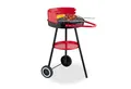 Produktbild: relaxdays Holzkohlegrill 42 cm mit Rolle