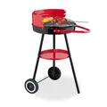 Produktbild: Holzkohlegrill Rundgrill Grillwagen Standgrill Kohlegrill Parkgrill Gartengrill