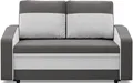 Produktbild: Klappsofa mit Schlaffunktion ORION, Sofa 2-Sitzer für Wohnzimmer Grau/Weiß