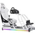 Produktbild: Thermaltake GR500 Snow Racing Simulator Cockpit Rennsitz Weiß