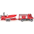 Produktbild: Siku Unimog Feuerwehr mit Boot (1636)