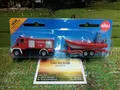 Produktbild: Siku Nr.: 1636 - Unimog Feuerwehr mit Boot,Siku Blister,neu in OVP