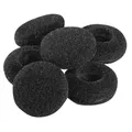 Produktbild: HAMA Schaumstoff-Ersatzohrpolster, Ø 19 mm, 6 Stück, Schwarz #1907123