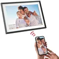 Produktbild: Agfaphoto Frameo Digitaler WiFi-Fotorahmen 10-Zoll, schwarz | Temporär mit Kostenlose Geschenkbox i.W.v. 160 EUR