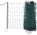 Produktbild: Kerbl Begrenzungszaun Camping Net mit Doppelspitze (L x H 20 m x 80 cm, grün)
