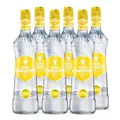 Produktbild: 6x 0,7l Wodka Gorbatschow Citron 37,5 Prozent vol. - Eiskalt, glasklar und absolut rein - Premium Vodka mit Zitronengeschmack, Lemon flavored Wodka - für Longdrinks, Cocktails oder als Shot