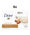 Produktbild: Dove Beauty Cream bar Pampering - Shea Butter - pH-neutral - 6X90g