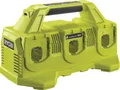 Produktbild: Ryobi RC18640 18V ONE+ 6-Port sequentielles USB-Ladegerät 4,0Ah/h