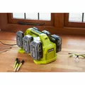 Produktbild: Ryobi 18V ONE+ Ladestation RC18640 bis zu 6 Lithium Ionen Akkus