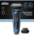 Produktbild: Series 6 62-B1200s, Rasierer blau/schwarz