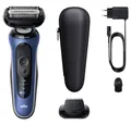 Produktbild: Braun Bartschneider Braun 62-B1200s Series 6 Rasierer abwaschbar Blau