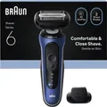 Produktbild: Braun Rasierer Series 6 62-B1200s Herren Akku nass/trocken blau wasserdicht