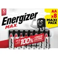 Produktbild: Energizer Batterie Max Alkaline E303324700 AA LR6 8St.