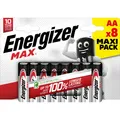 Produktbild: 8x Energizer AA LR6 Batterien Industrie 1.5V Alkaline 2900mAh Max E91