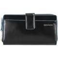 Produktbild: Piquadro Blue Square - Damengeldbörse 12cc 17.5 cm (black)