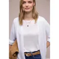 Produktbild: STREET ONE Cardigan bestehend aus einem Materialmix weiß 36 EU