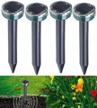 Produktbild: NEU 4er Set Solar Maulwurfschreck Vibration für Vertreiben Abwehr Garten Tiere