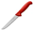 Produktbild: F. DICK Ausbeinmesser Steif / Metzgermesser ErgoGrip (Klinge Messer 15 cm, Messerstahl rostfrei, 56 HRC) - 82259151-03 - Rot