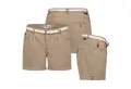 Produktbild: Urban Surface Bermudas Short Bermuda kurze Hose Sommer Chino Shorts stoff Hotpants mit Gürtel