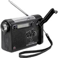 Produktbild: Renkforce RF-CR-200 Kofferradio UKW, MW, KW Notfallradio  wiederaufladbar, So...