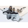 Produktbild: Hettich -Bohrvorlage für Charniere Drilljig - Wald Ø35 mm / 2 x Ø 10 mm - 20165