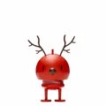 Produktbild: Hoptimist Wackelfigur Medium Reindeer Rentier Figur Weihnachten Deko Rot H 15 cm