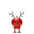 Produktbild: Hoptimist Wackelfigur Medium Reindeer Rentier Figur Weihnachten Deko Rot H 15 cm