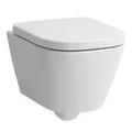 Produktbild: LAUFEN MEDA Wand-WC Set Advanced kompakt, Silent Flush, 360x490mm, inklusive