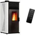 Produktbild: Luft- Pelletofen Anita 12 kW Sannover Weiß