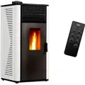 Produktbild: Luft- Pelletofen Anita 12 Kw Sannover Weiß
