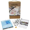 Produktbild: Aquarell-Lernset für Kinder ab 6 Jahren - 12 Farben, A5 Block, 5 Pinsel inkl. Wasserpinsel, inkl. Videoguide - Creativ Company