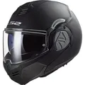 Produktbild: LS2 Motorrad Helm Gr. XXL Advant Solid FF906 Klapphelm Sonnenblende schwarz matt