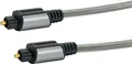 Produktbild: Schwaiger Ainstein Premium Lichtwellenleiter Anschlusskabel 2xTOSLINK Stecker 1m Audio- & Video-Kabel