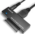 Produktbild: Inateck USB 3.0 zu SATA Konverter Adapter für 2.5/3.5 Zoll Laufwerke HDD SSD mit 12V 2A Netzteil