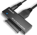 Produktbild: Inateck USB 3.0 zu SATA Konverter Adapter für 2.5/3.5 Zoll Laufwerke HDD SSD