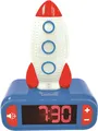 Produktbild: Lexibook - Rocket Digital Alarm Clock For Kids With Night Light Snooze