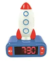 Produktbild: Lexibook, Rocket, Nachtwecker, Sounds und Melodien, LCD-Display mit Hintergrundbeleuchtung, Leuchtanzeige, Schlummerfunktion, Blau, RL800SPC